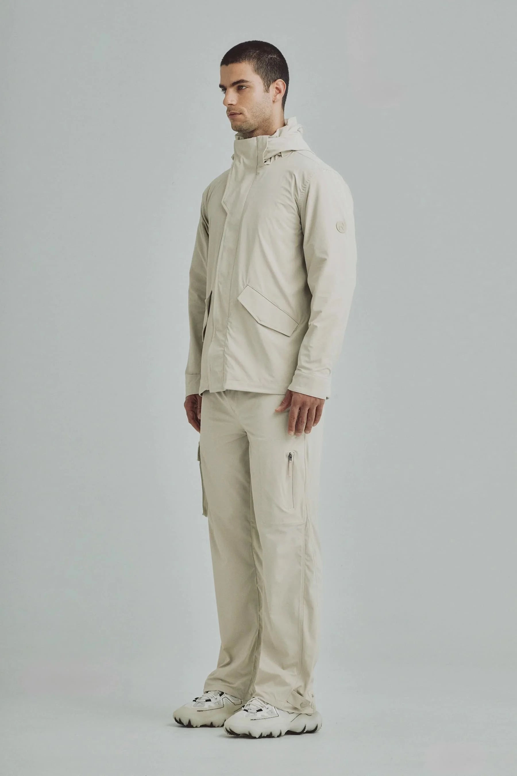 Chaqueta arena para hombre Holmium Remanence