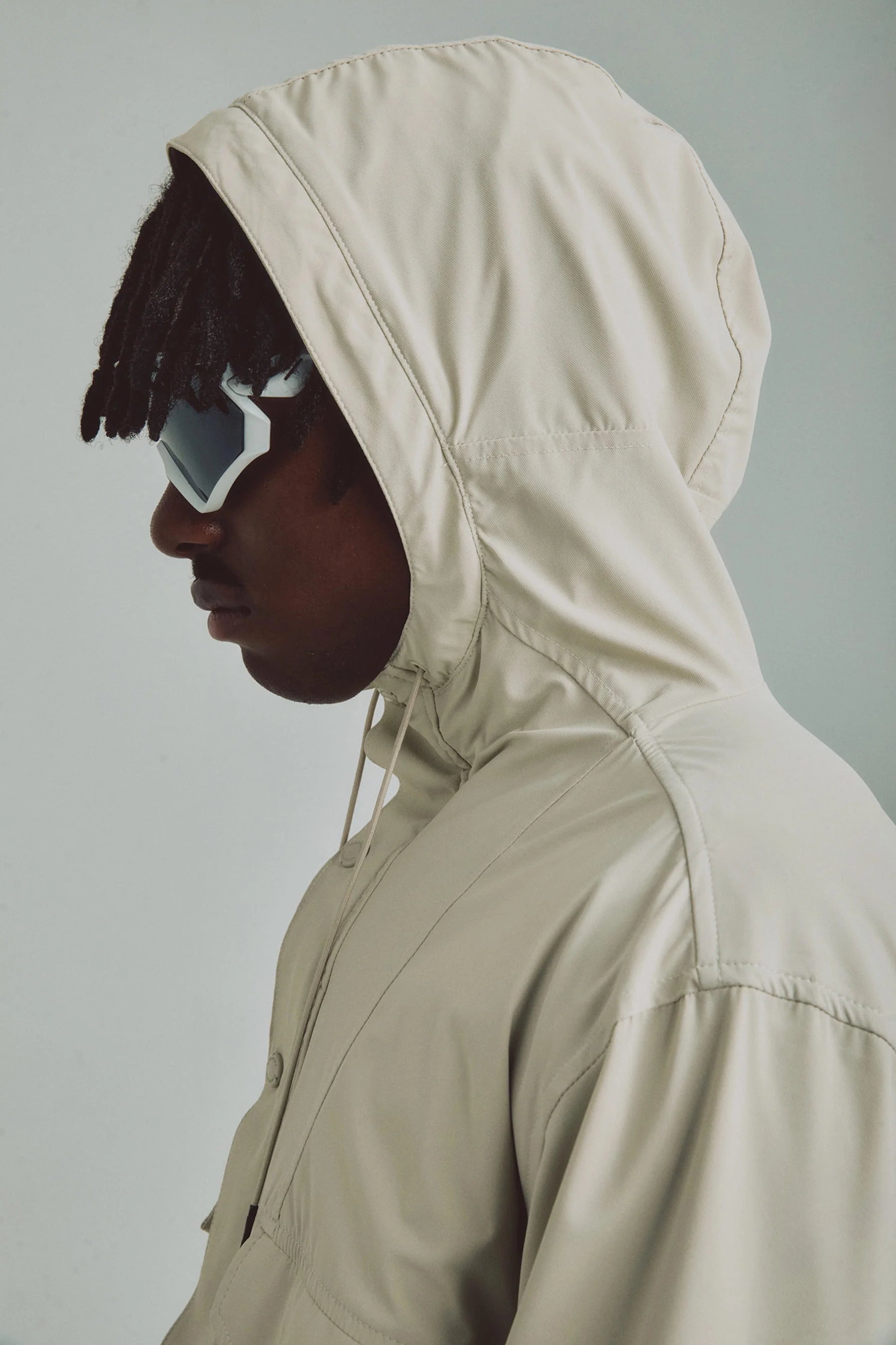 Chaqueta arena para hombre Parka Remanence 