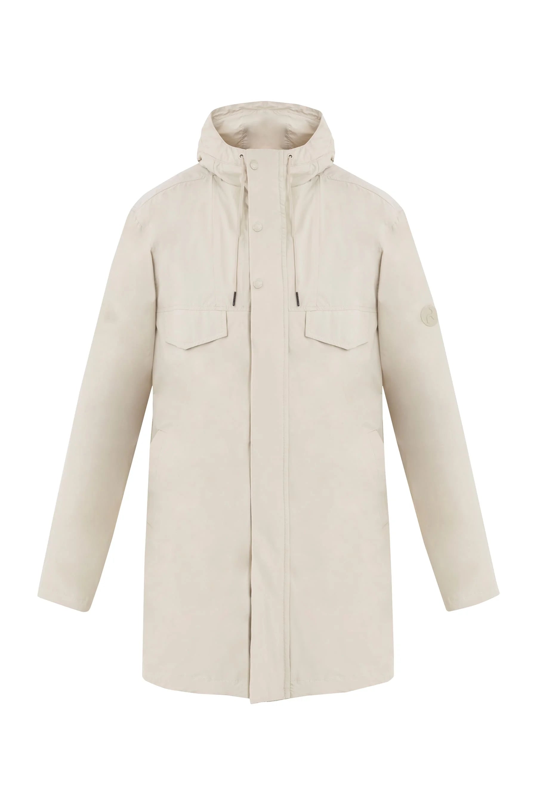 Chaqueta arena para hombre Parka Remanence 