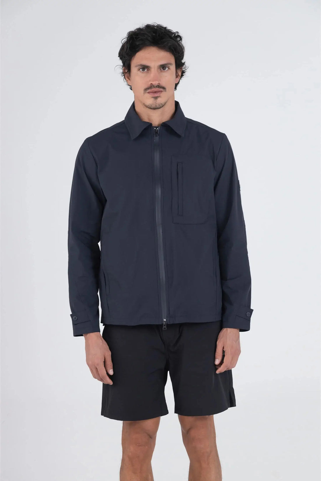 Chaqueta azul noche para hombre semi fitted Vapor