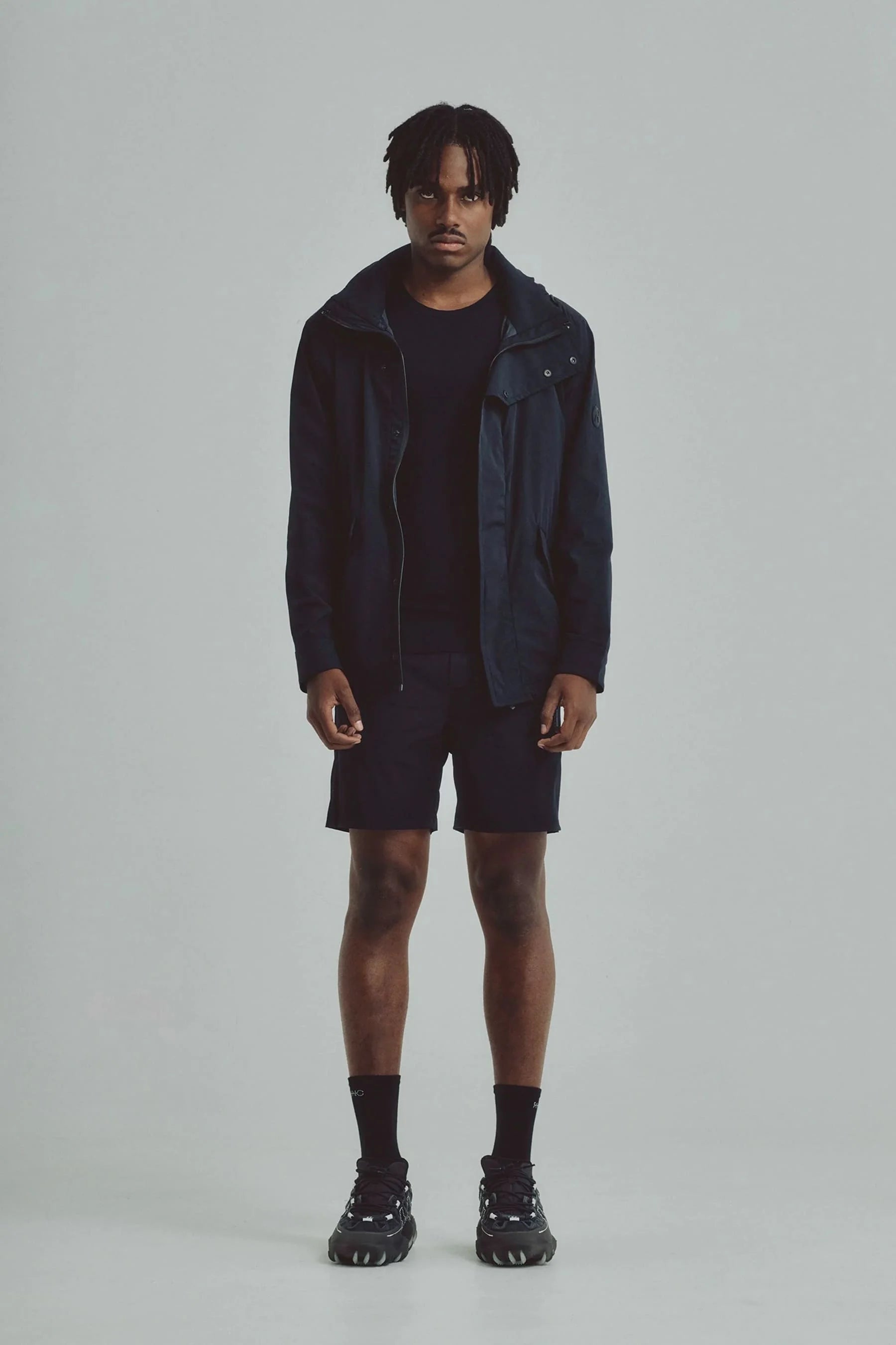 Chaqueta negra para hombre Holmium Remanence 