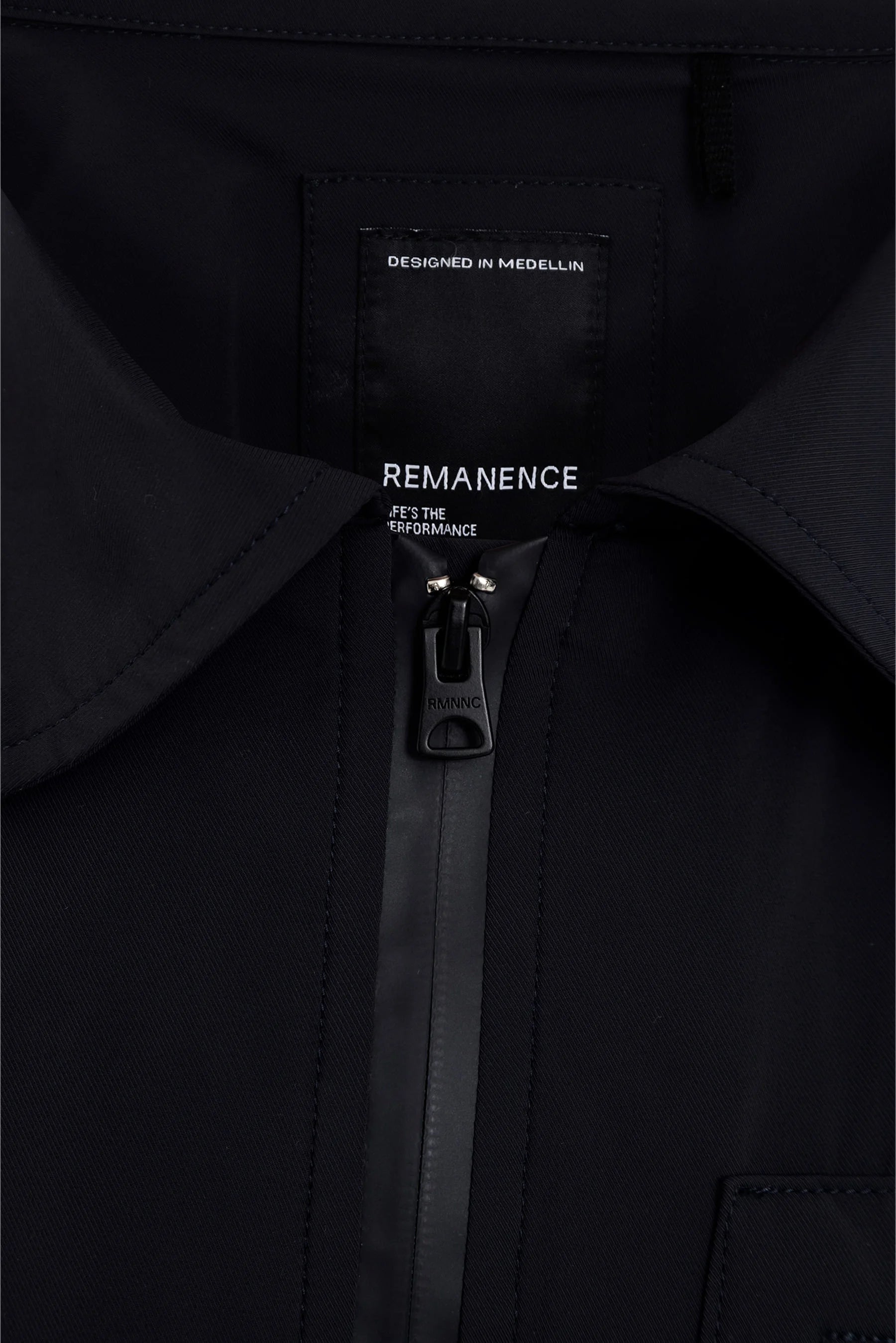 Chaqueta negra hombre Vapor Remanence 