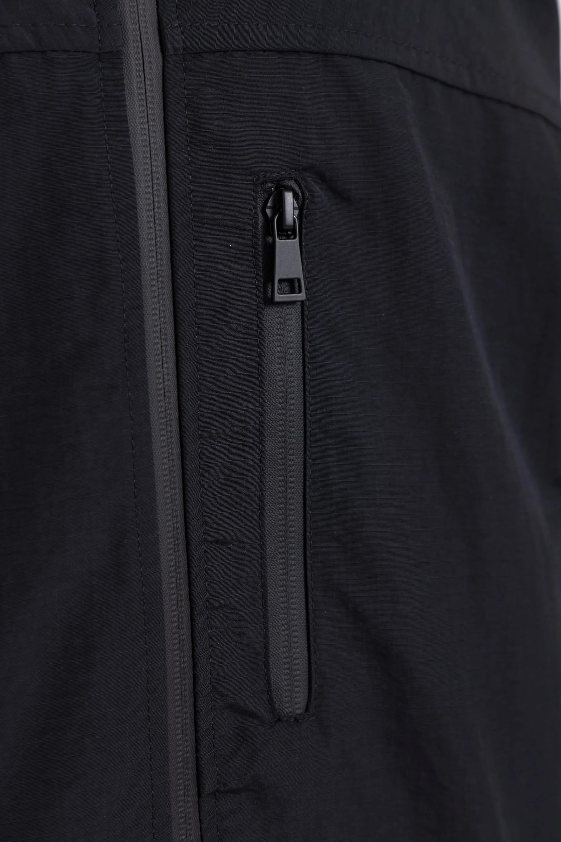 Chaqueta running negra para hombre Remanence 