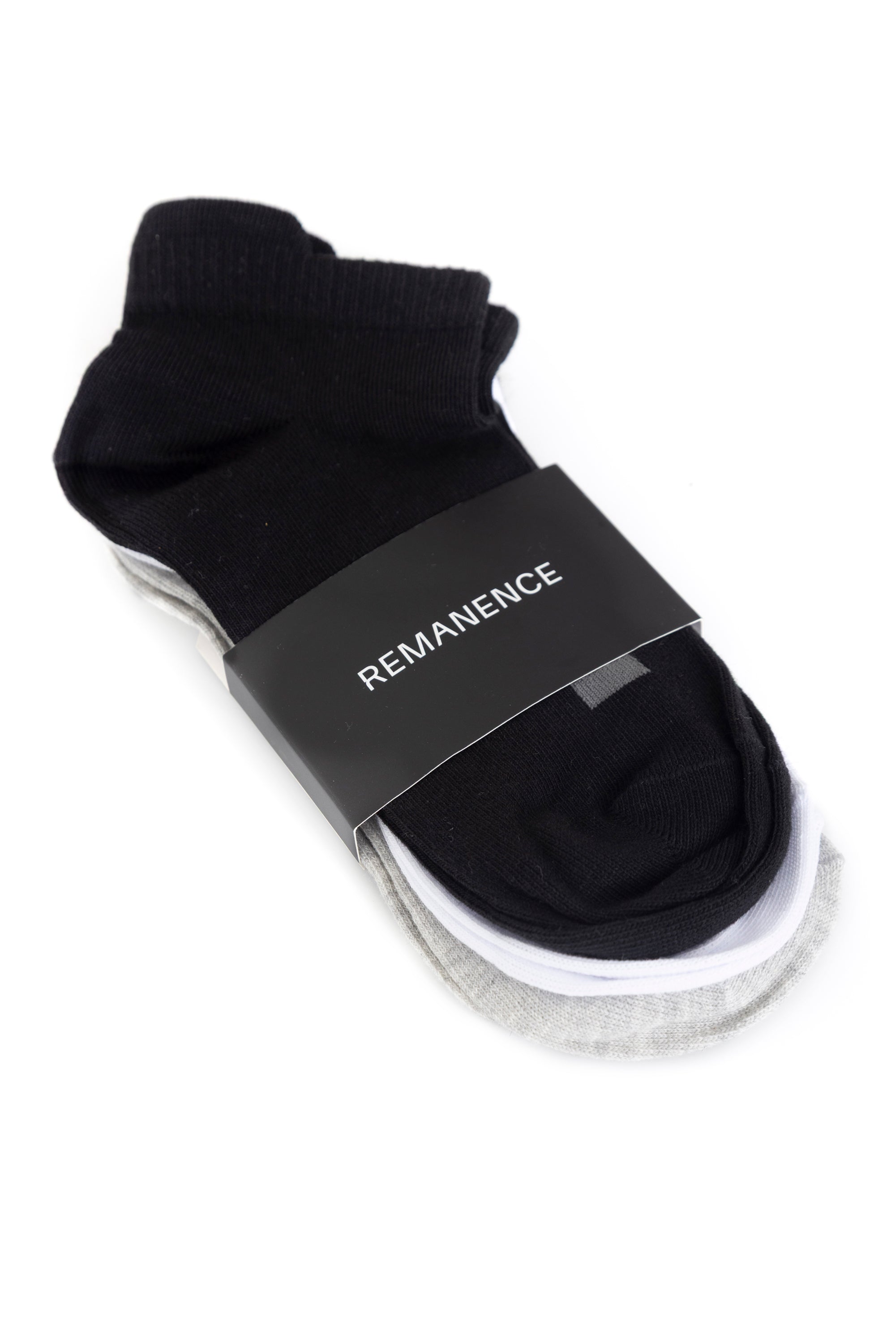 Tripack De Medias Cortas Remanence