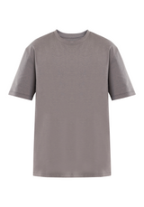Camiseta gris para hombre fit relajado Cling