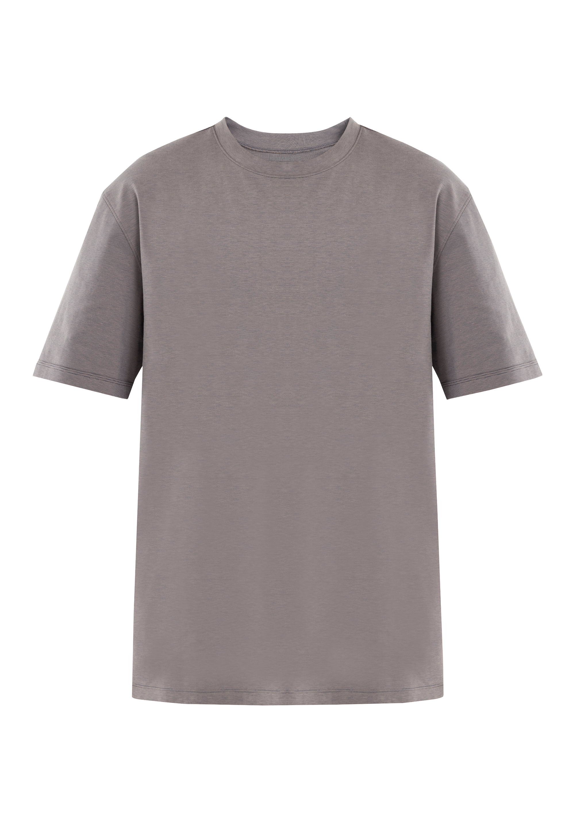 Camiseta gris para hombre fit relajado Cling