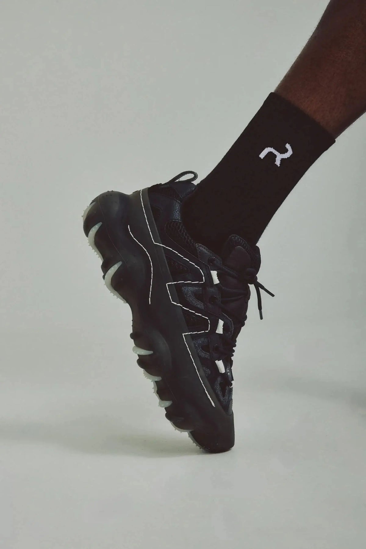 Medias negras para hombre Nova