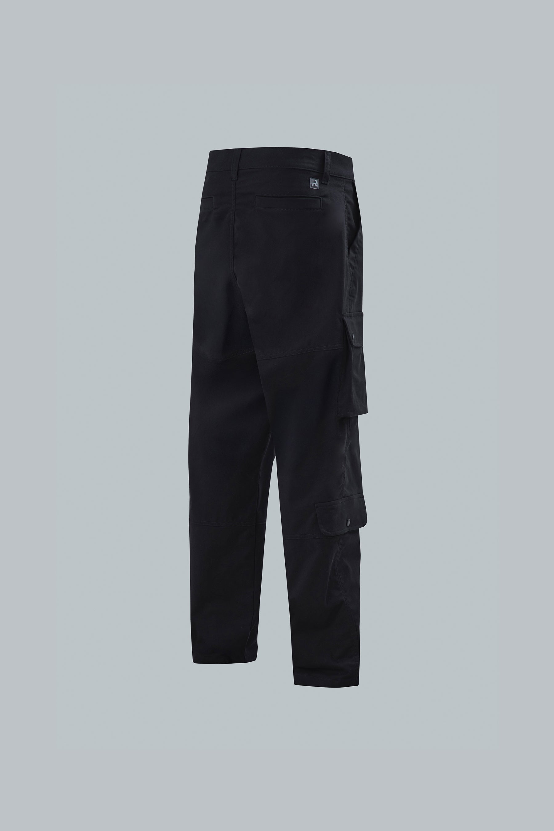 Pantalón negro para hombre Gale regular fit vista lateral