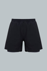 Short negro para hombre semifitted Hold