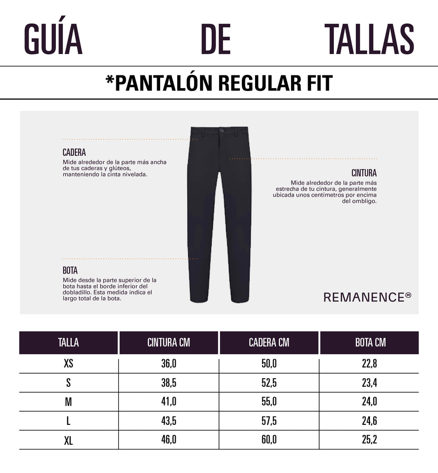 Guía de tallas