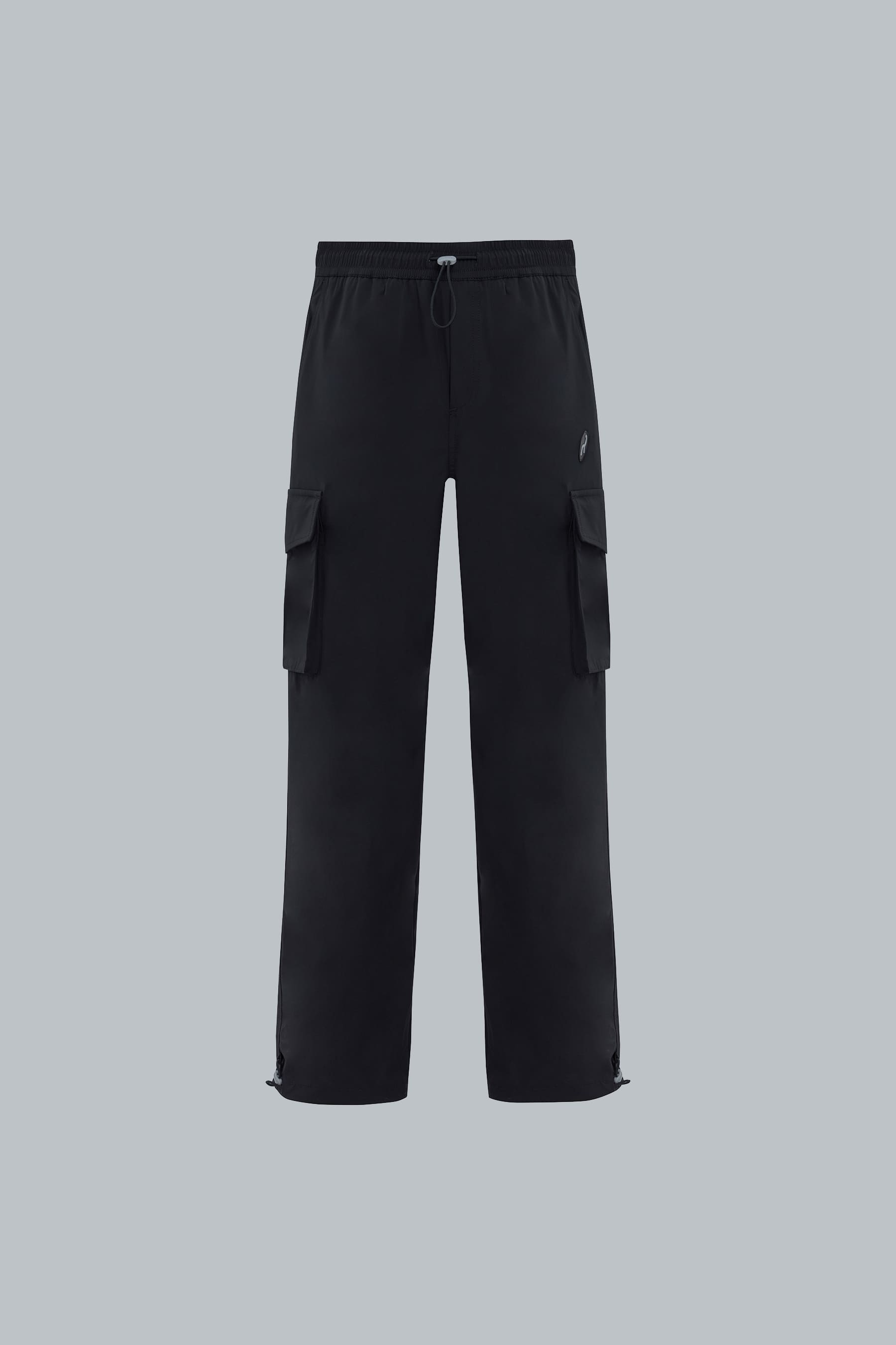 Pantalón negro para hombre Spark parachute vista frontal