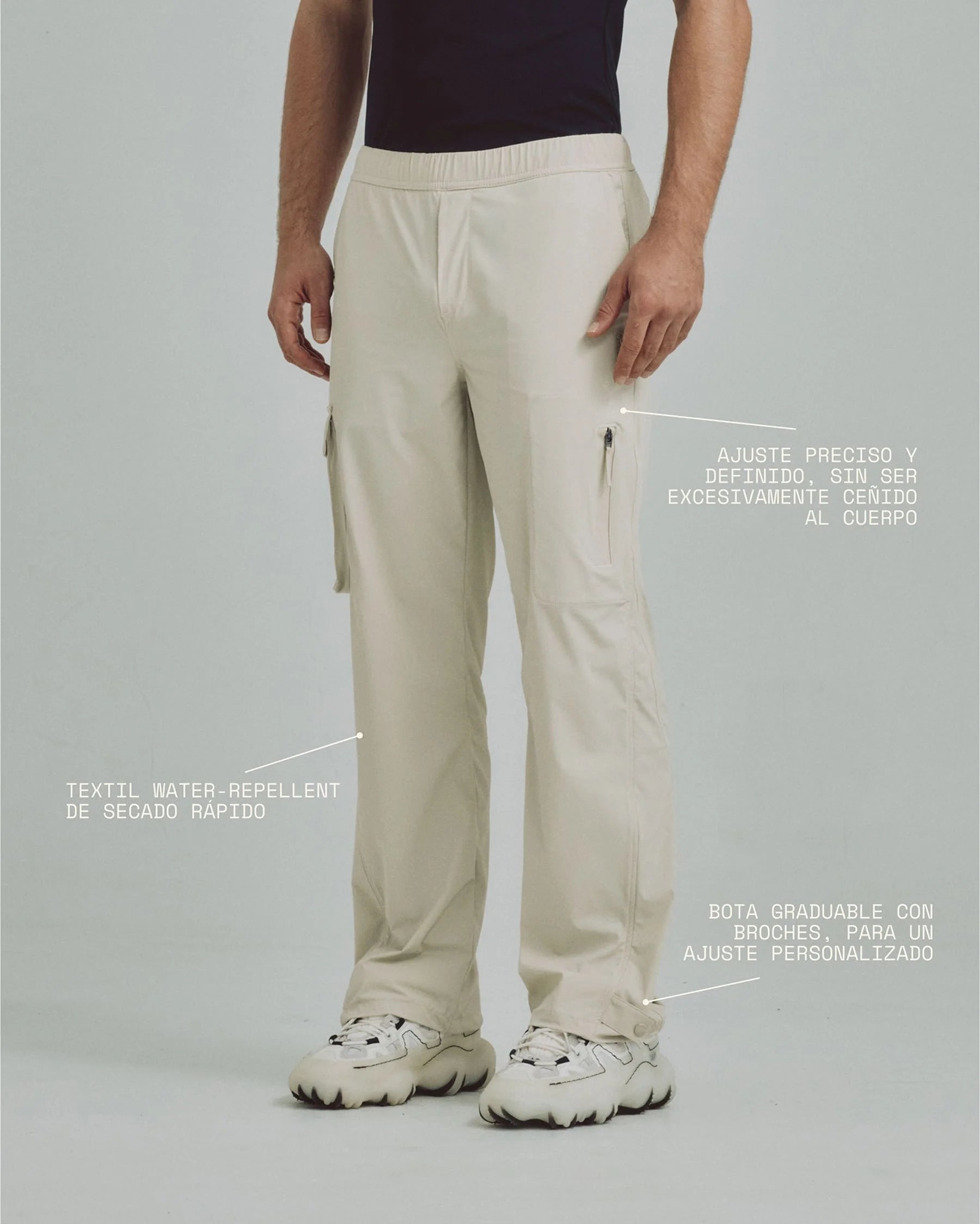 Pantalón arena para hombre Iron Remanence 
