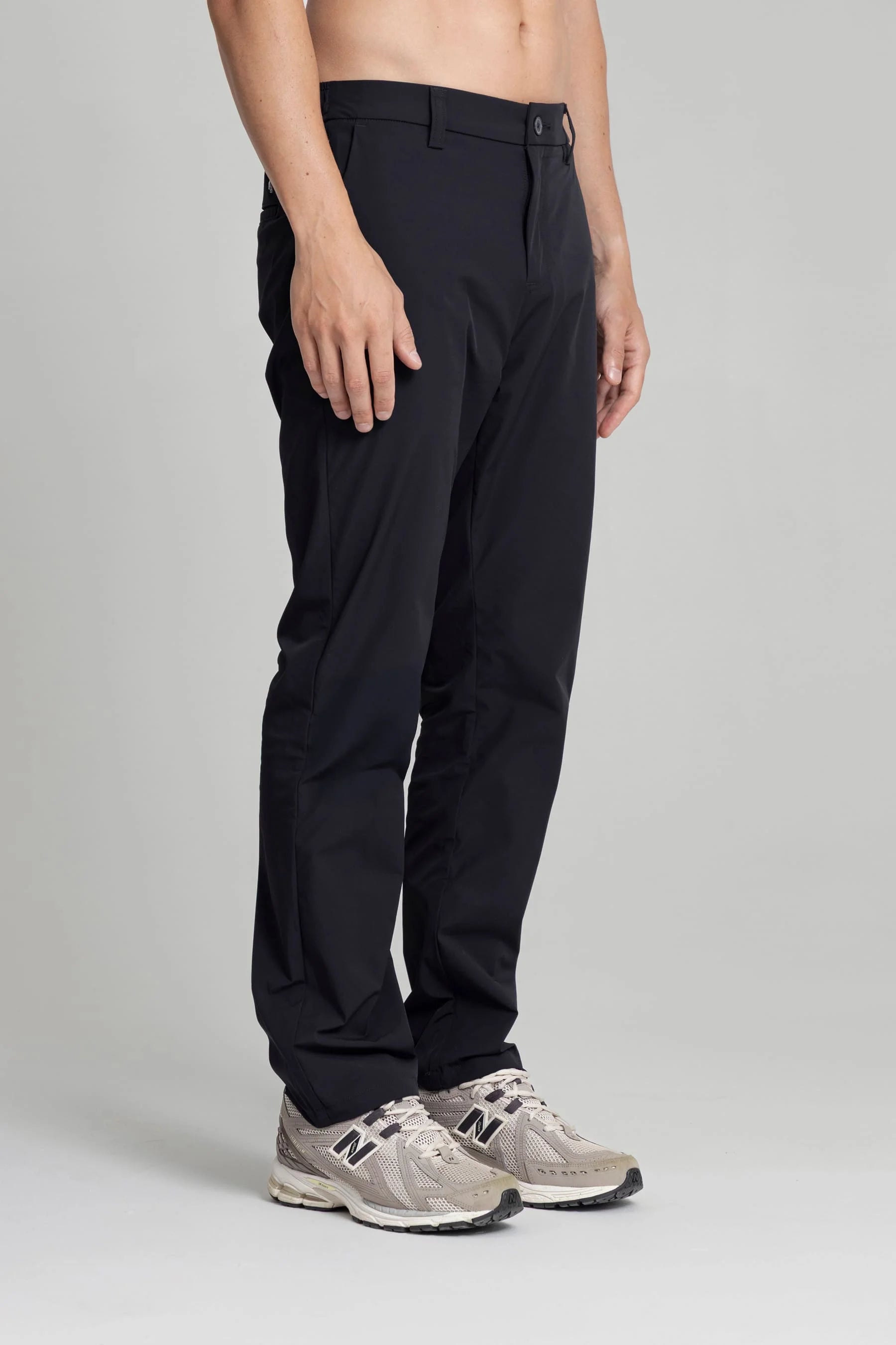 Pantalón chino negro para hombre Stellar Remanence 