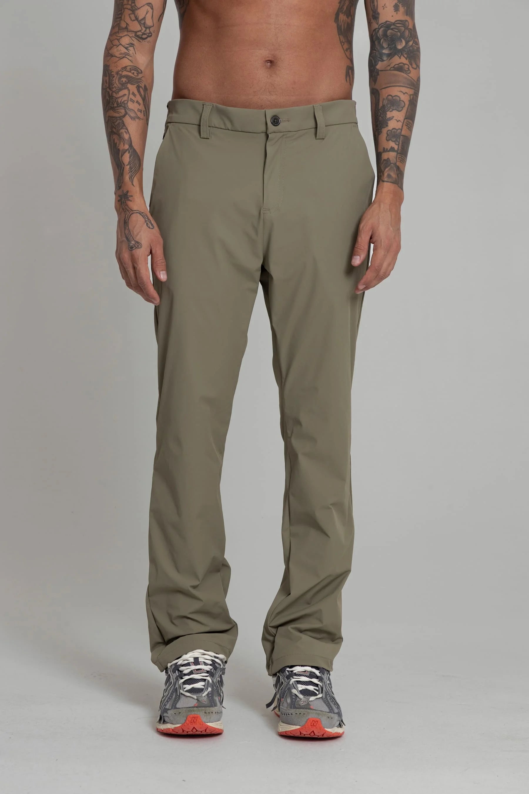 Pantalón chino verde oliva para hombre Stellar Remanence 