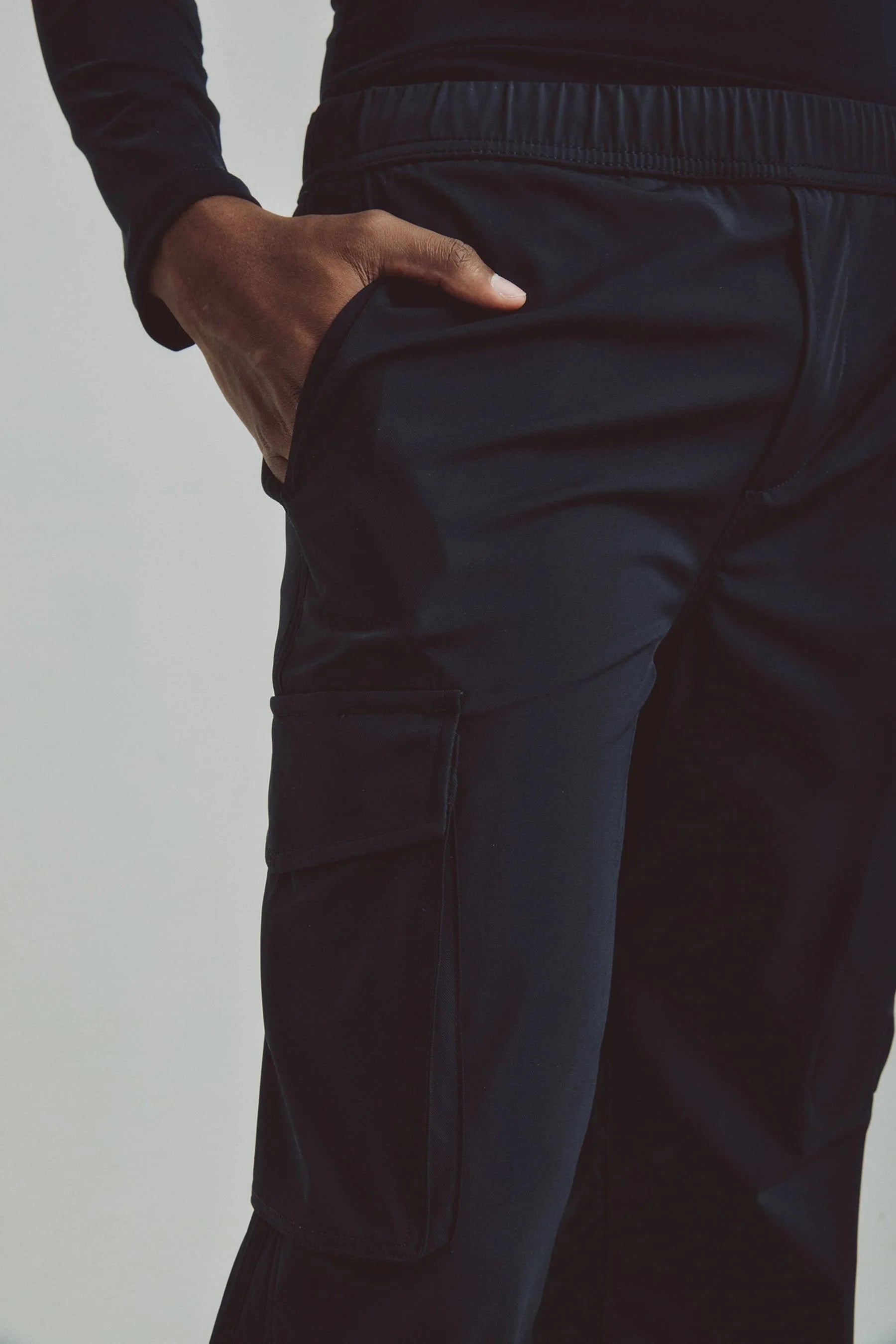 Pantalón negro para hombre Iron Remanence 