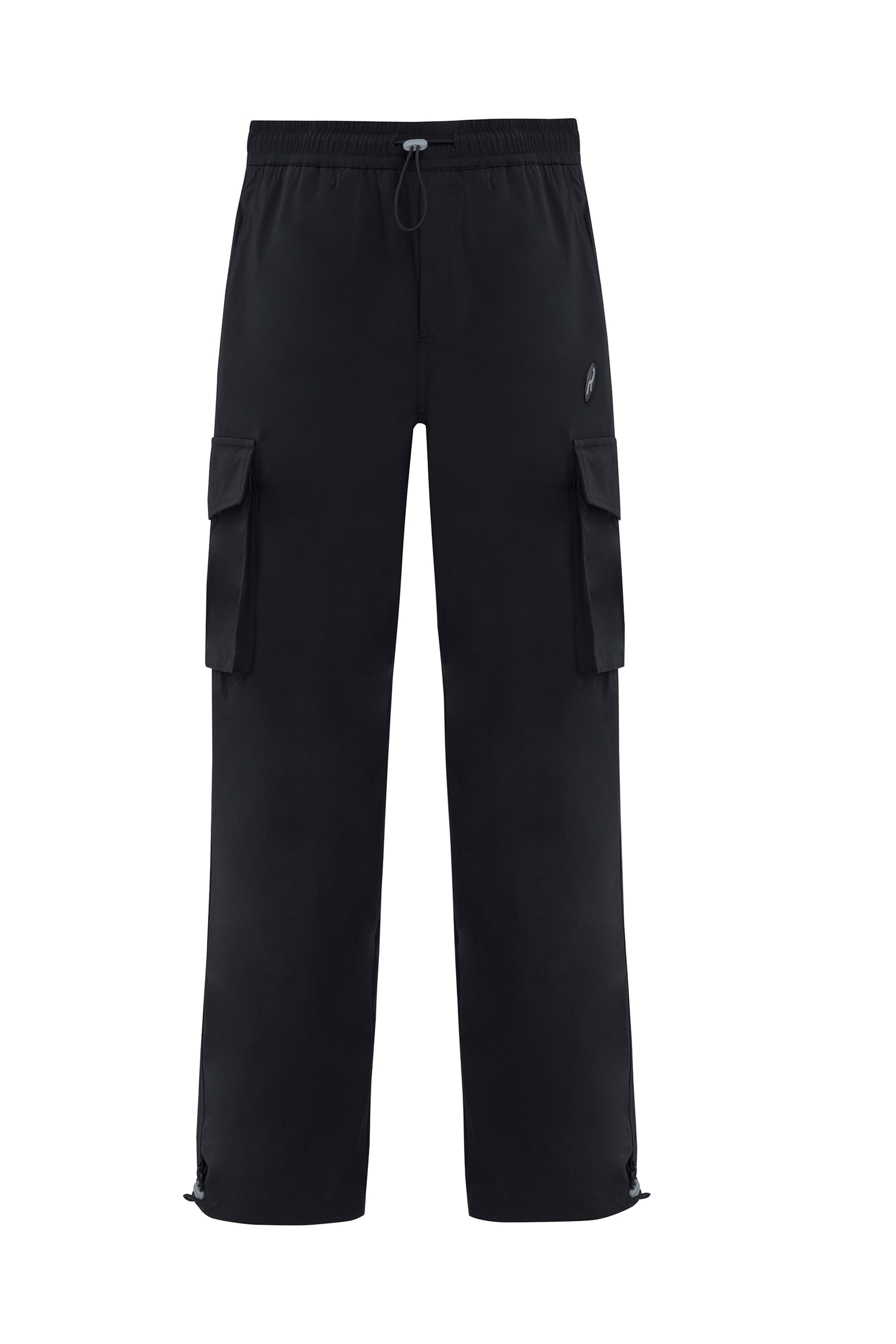 Pantalón parachute negro para hombre Spark
