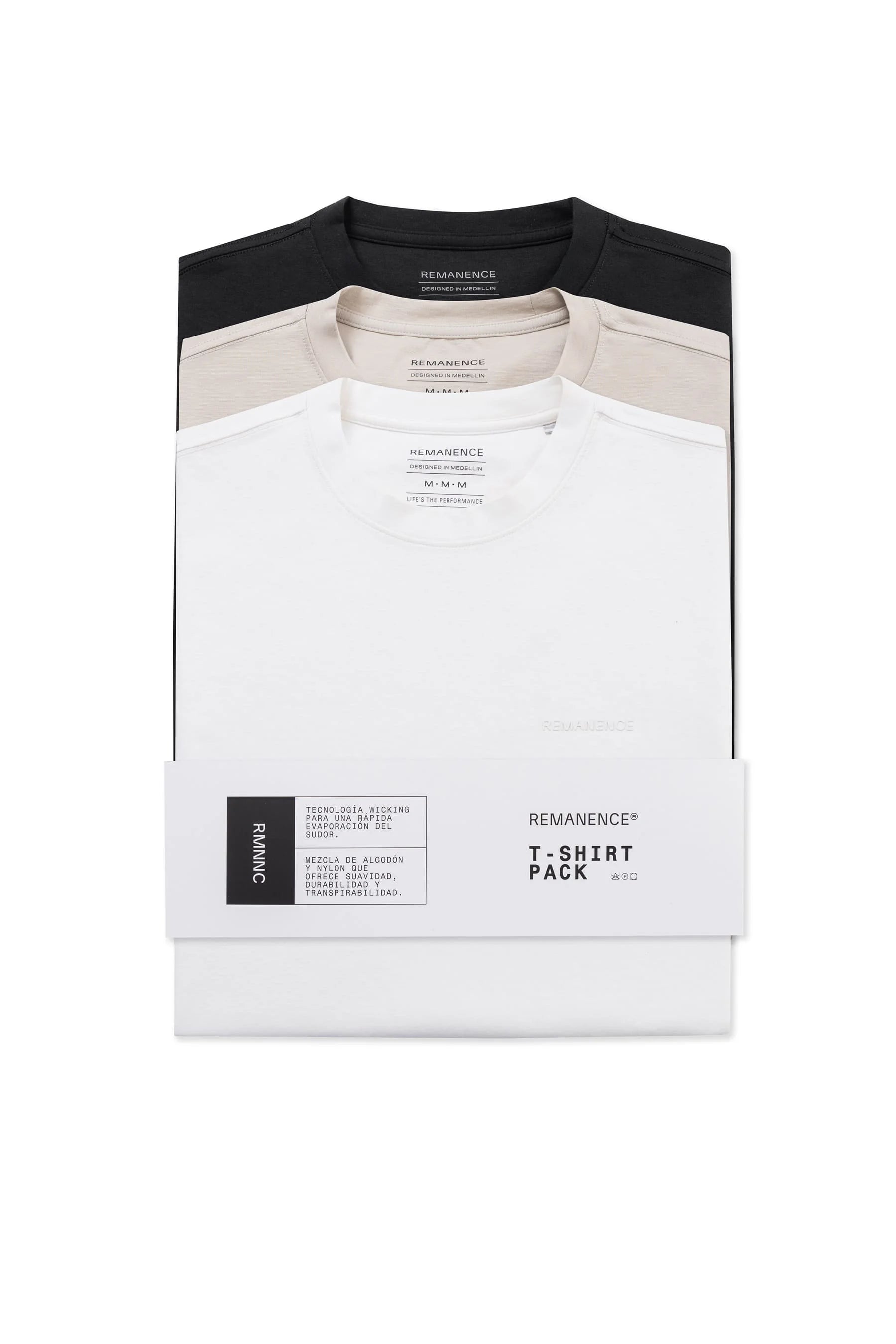 Camisetas en multipack para hombre Peak