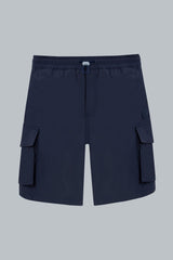 Short azul para hombre Torch vista frontal