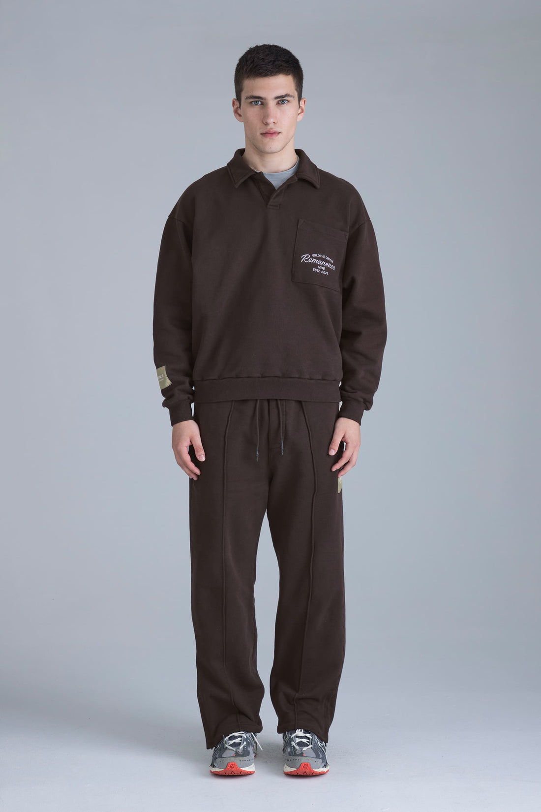 Pantalón deportivo café chocolate para hombre Bound