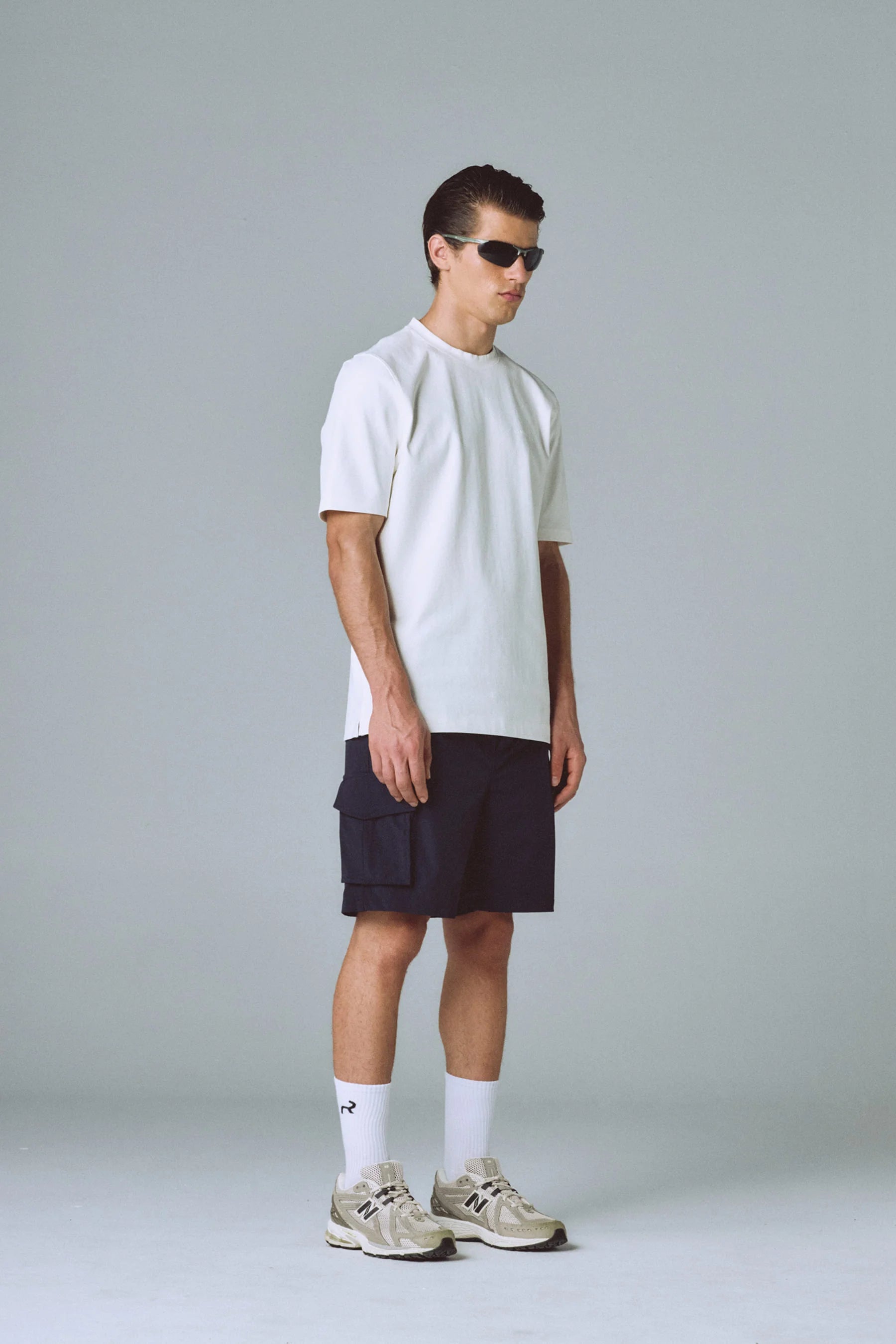 Short azul para hombre semi fitted Torch