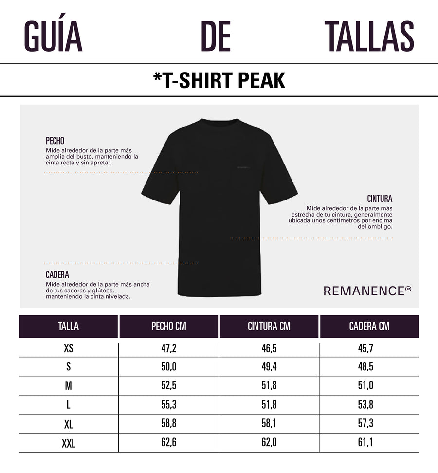 Guía de tallas