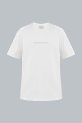 Camiseta blanca para hombre remanence vista frontal