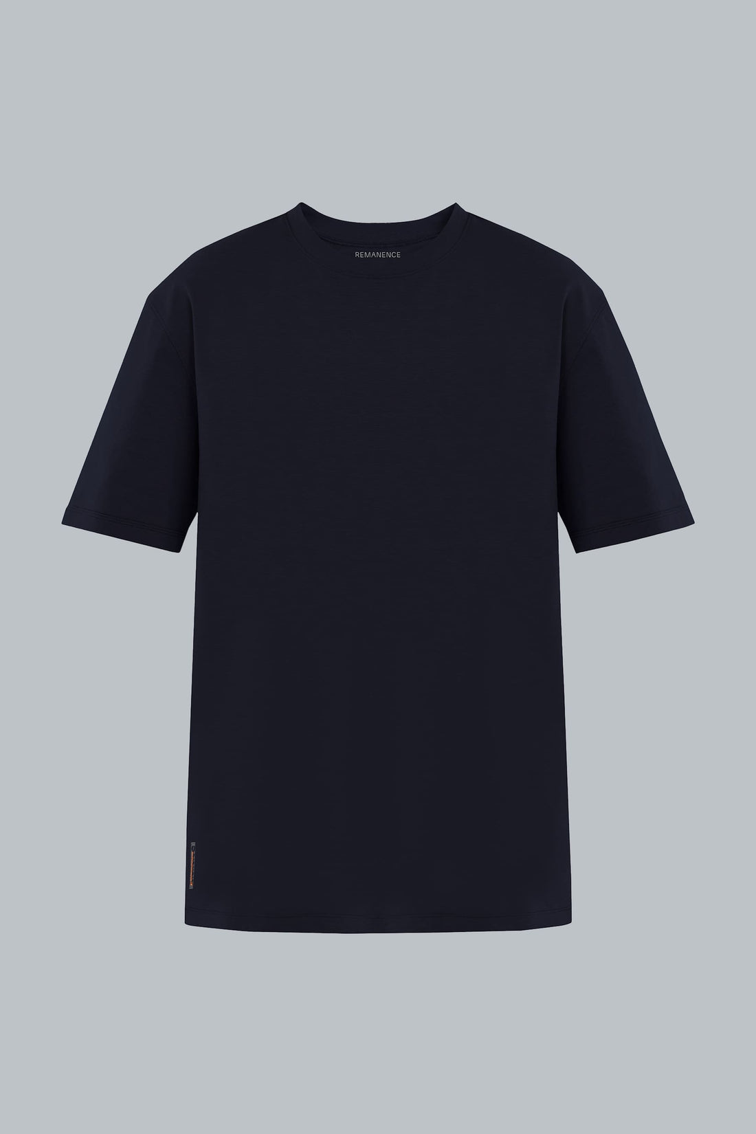 Camiseta azul para hombre fit relajado Cling
