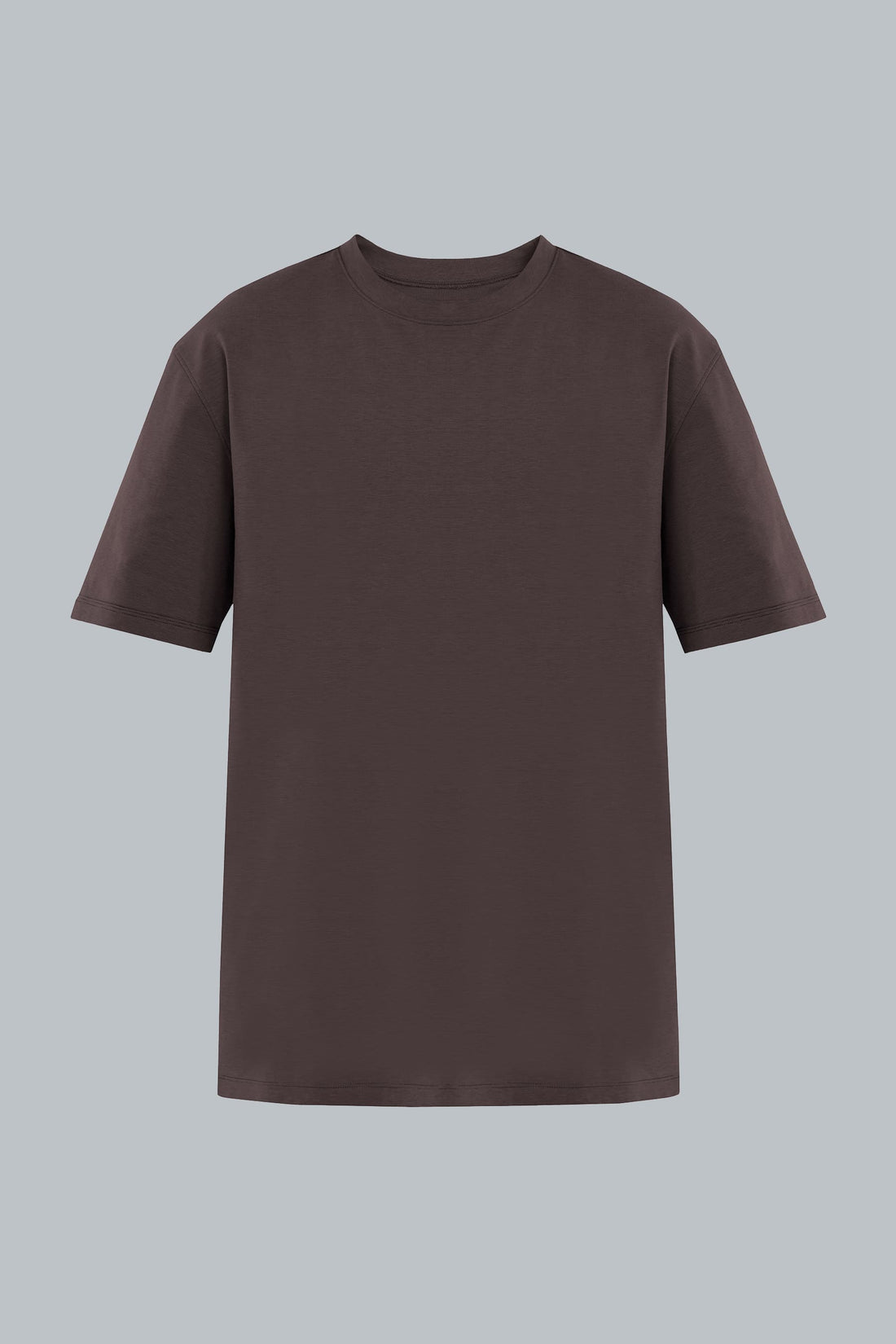 Camiseta café para hombre relaxed fit Cling
