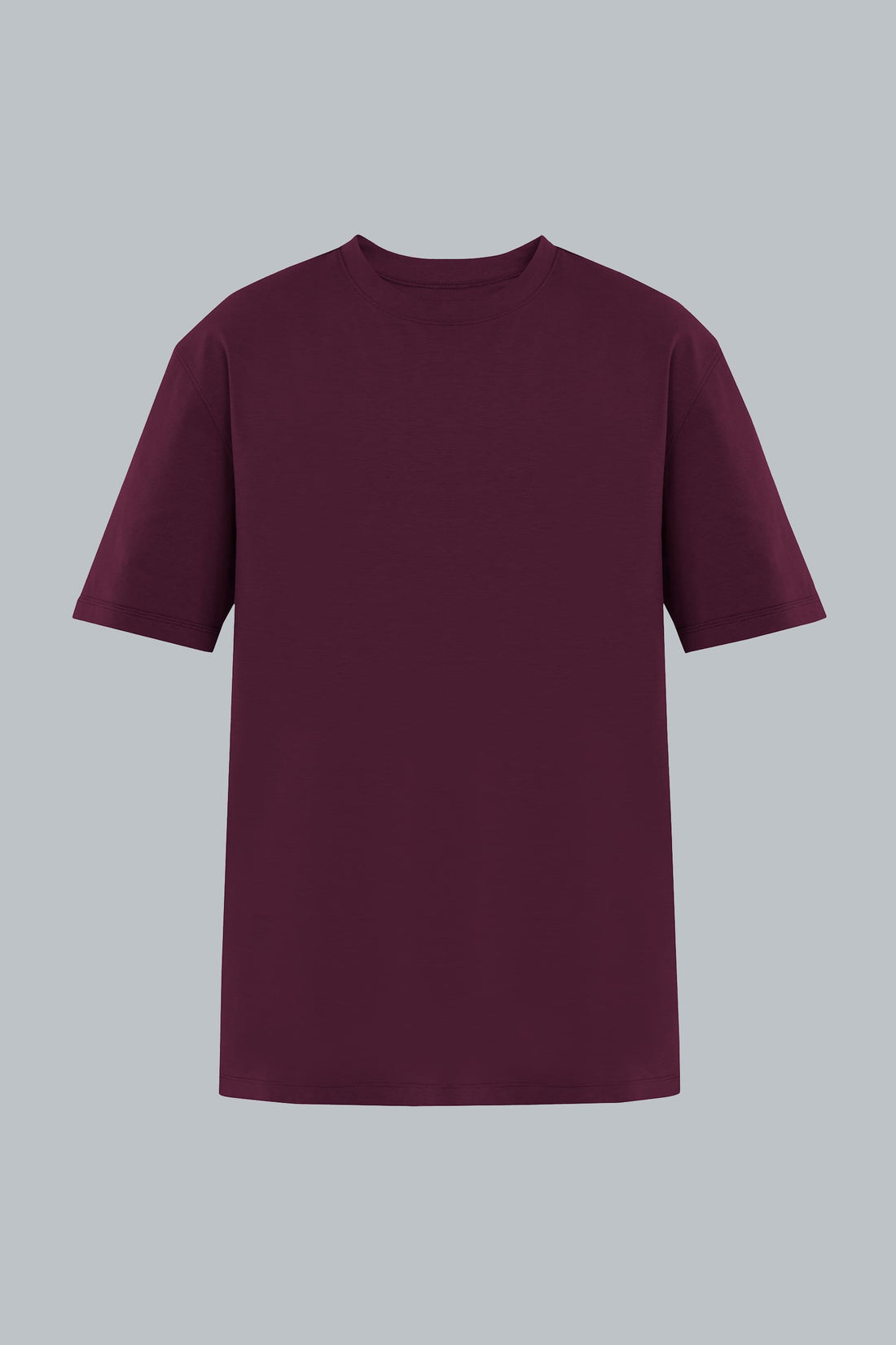 Camiseta color uva para hombre relaxed fit Cling