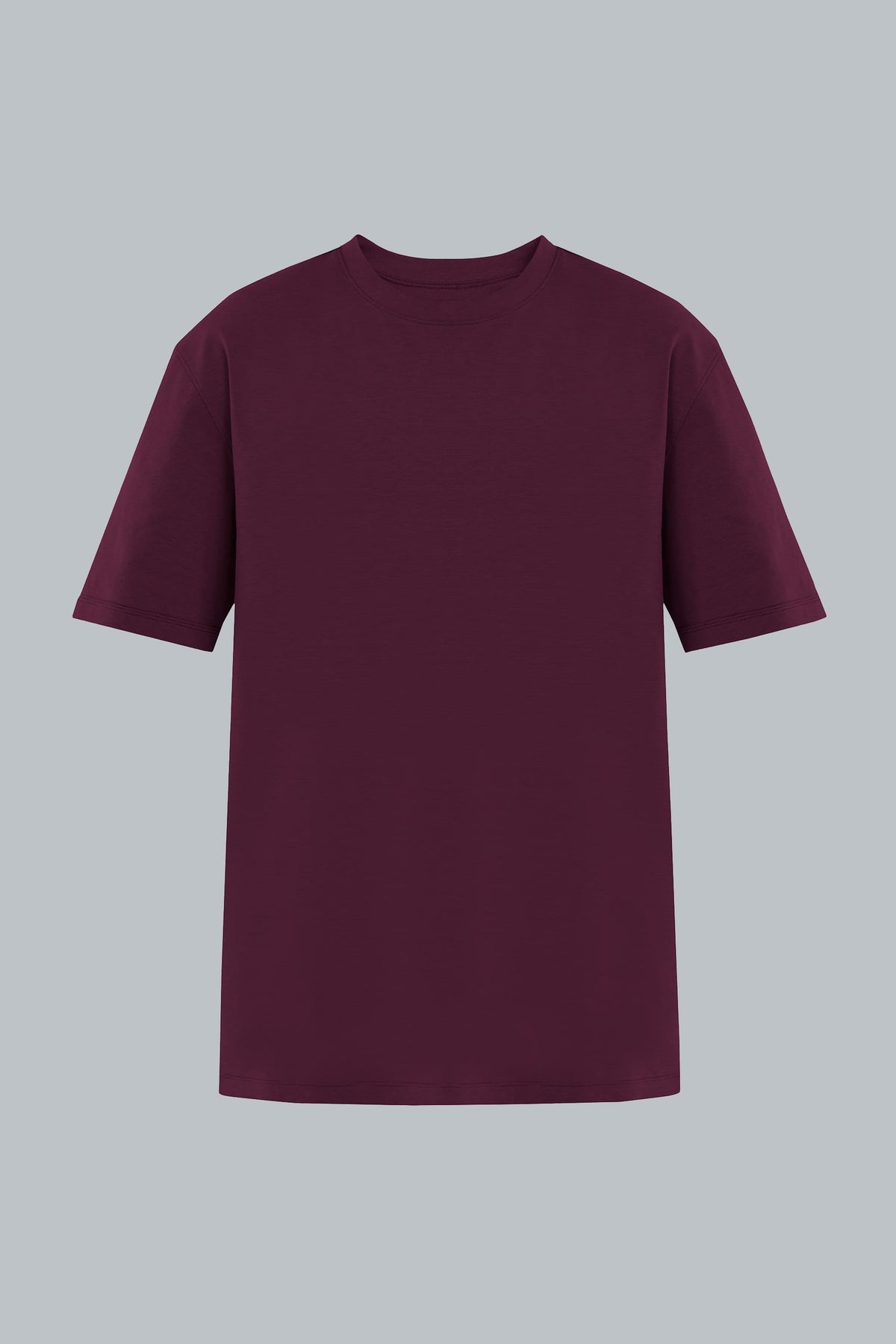 Camiseta color uva para hombre relaxed fit Cling