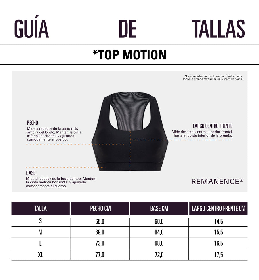 Guía de tallas