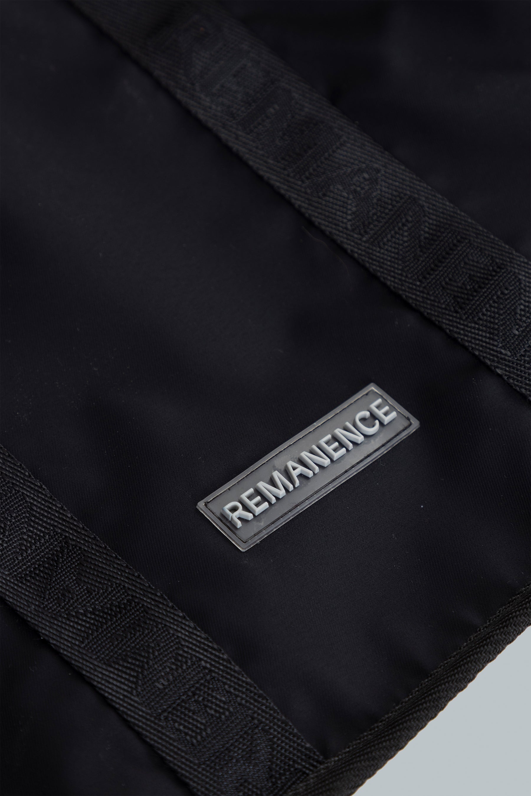 Bolso tote negro nylon Tracker