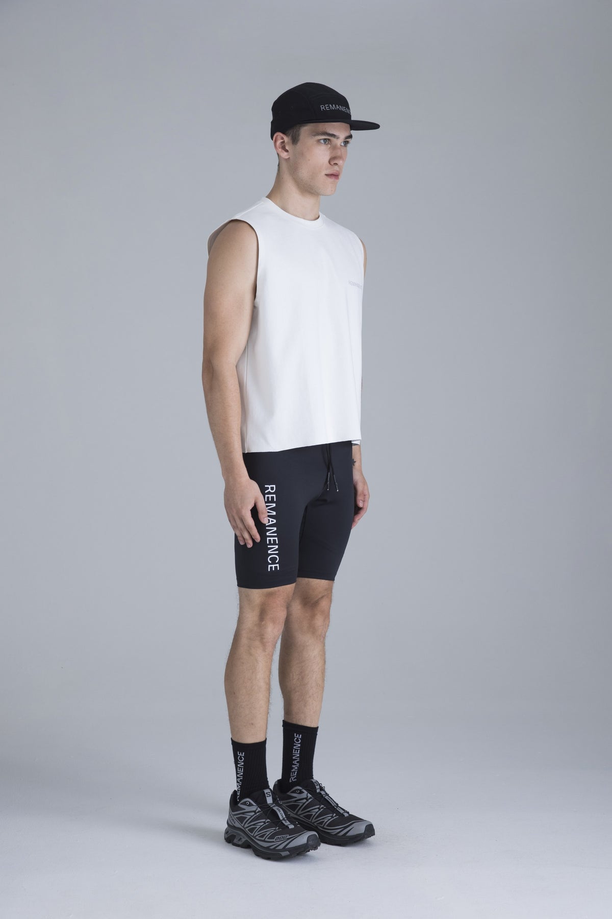 Biker deportivo negro para hombre Atom