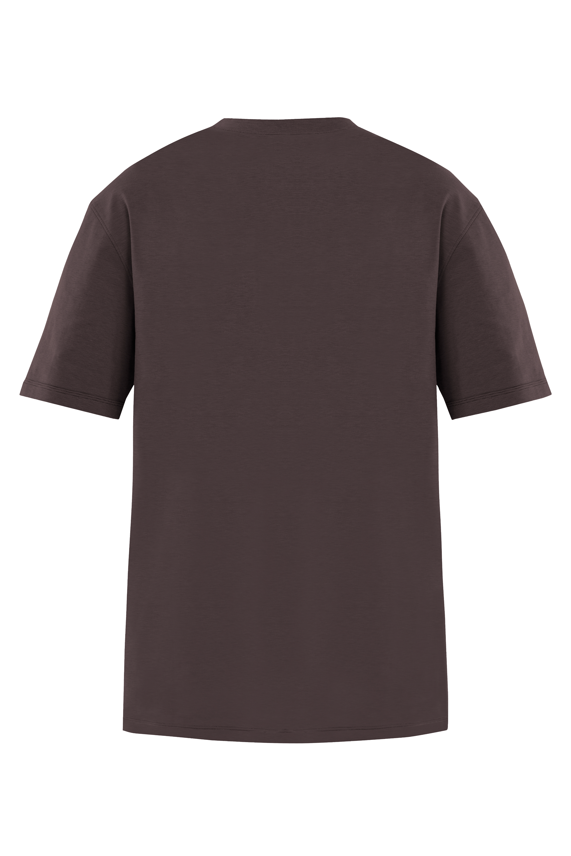 Camiseta New Cling extendida, vista trasera.