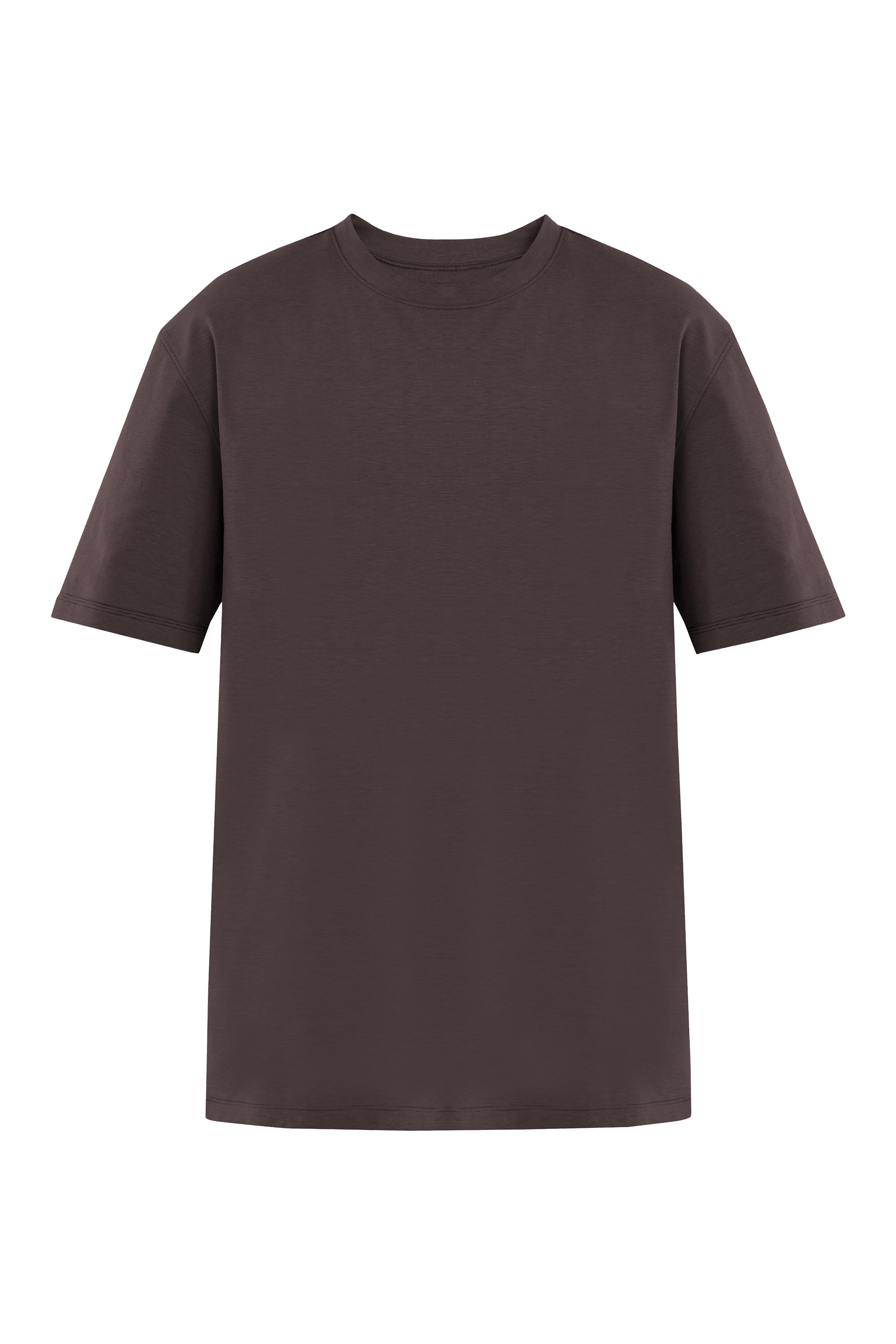 Camiseta New Cling extendida, vista frontal.